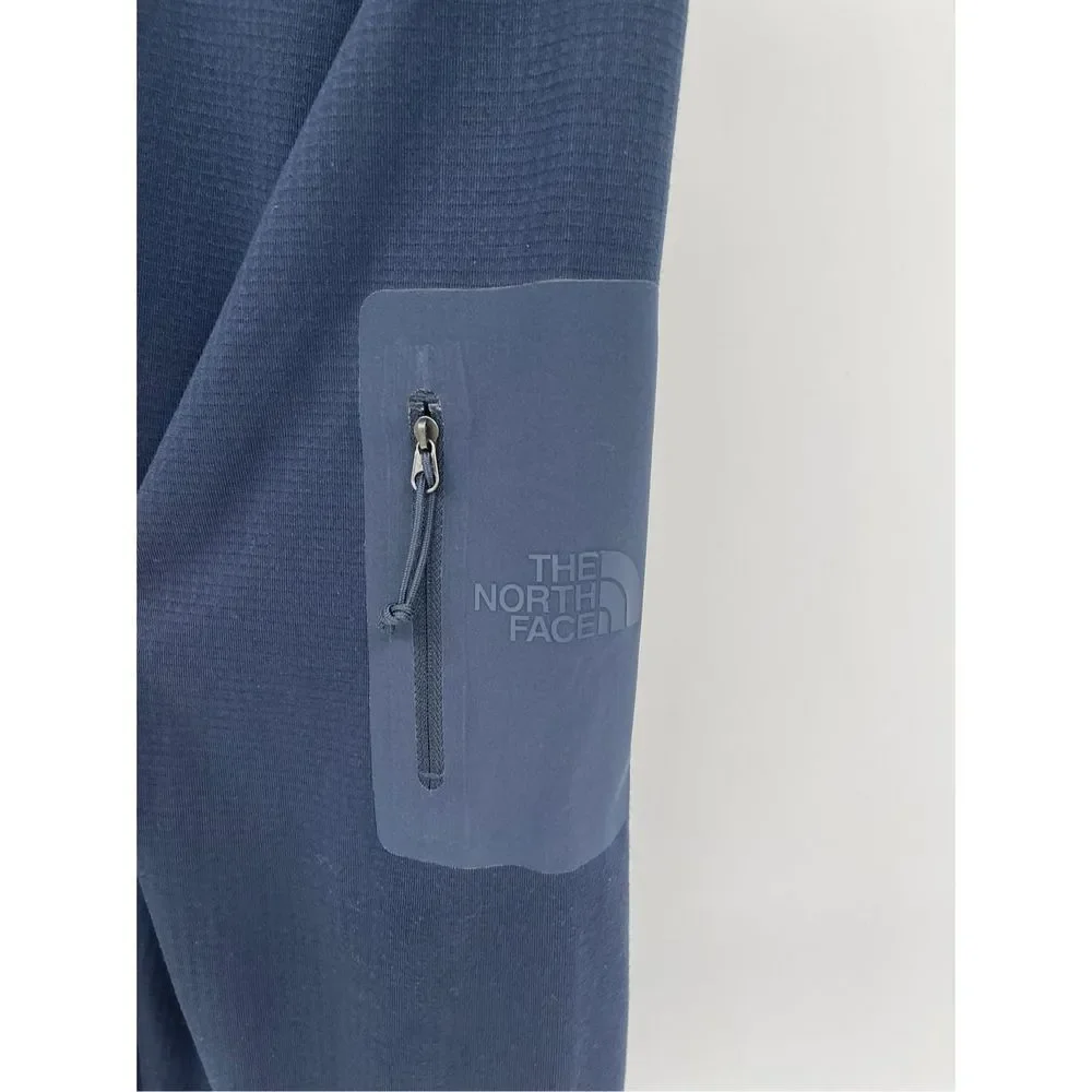 The North Face Jacket Men Size‎ Large Navy Blue Lightweight Logo